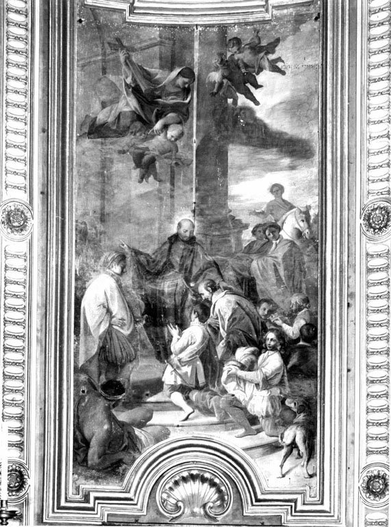 Episodi della vita di sant'Ignazio di Loyola (dipinto, ciclo) by Pozzo Andr